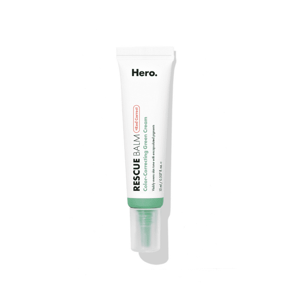 Hero Cosmetics Rescue Balm +Red Correct Post-Blemish Recovery Cream (15 ml)