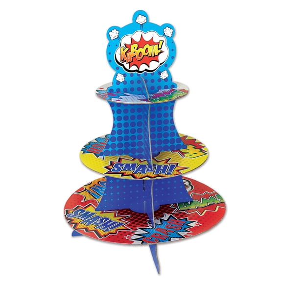 Hero Cupcake Stand 16"- 12 Pack(1 Per Package)