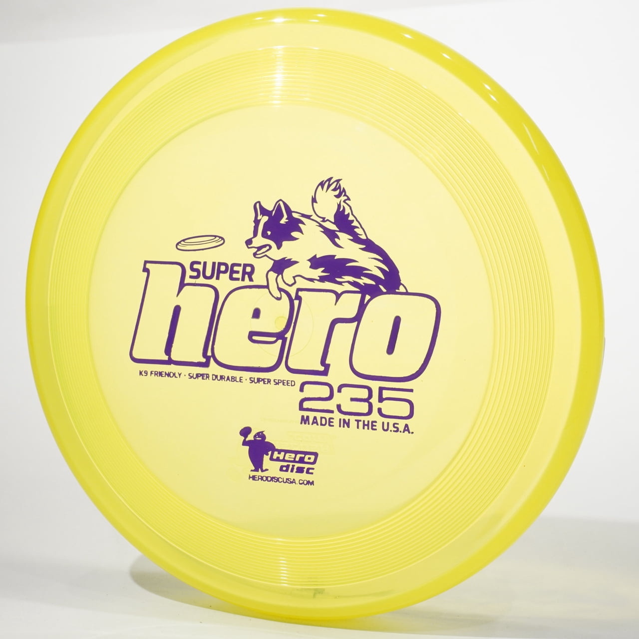 Hero Disc Super Hero - 235mm Dog Sport Flying Disc