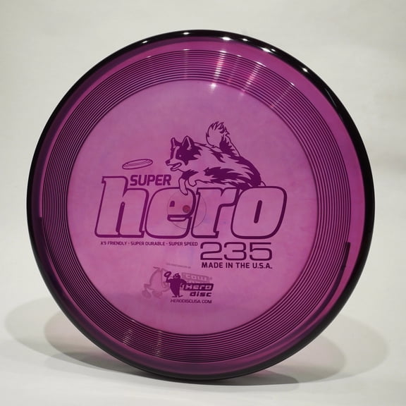 Hero Disc Super Hero - 235mm Dog Sport Flying Disc