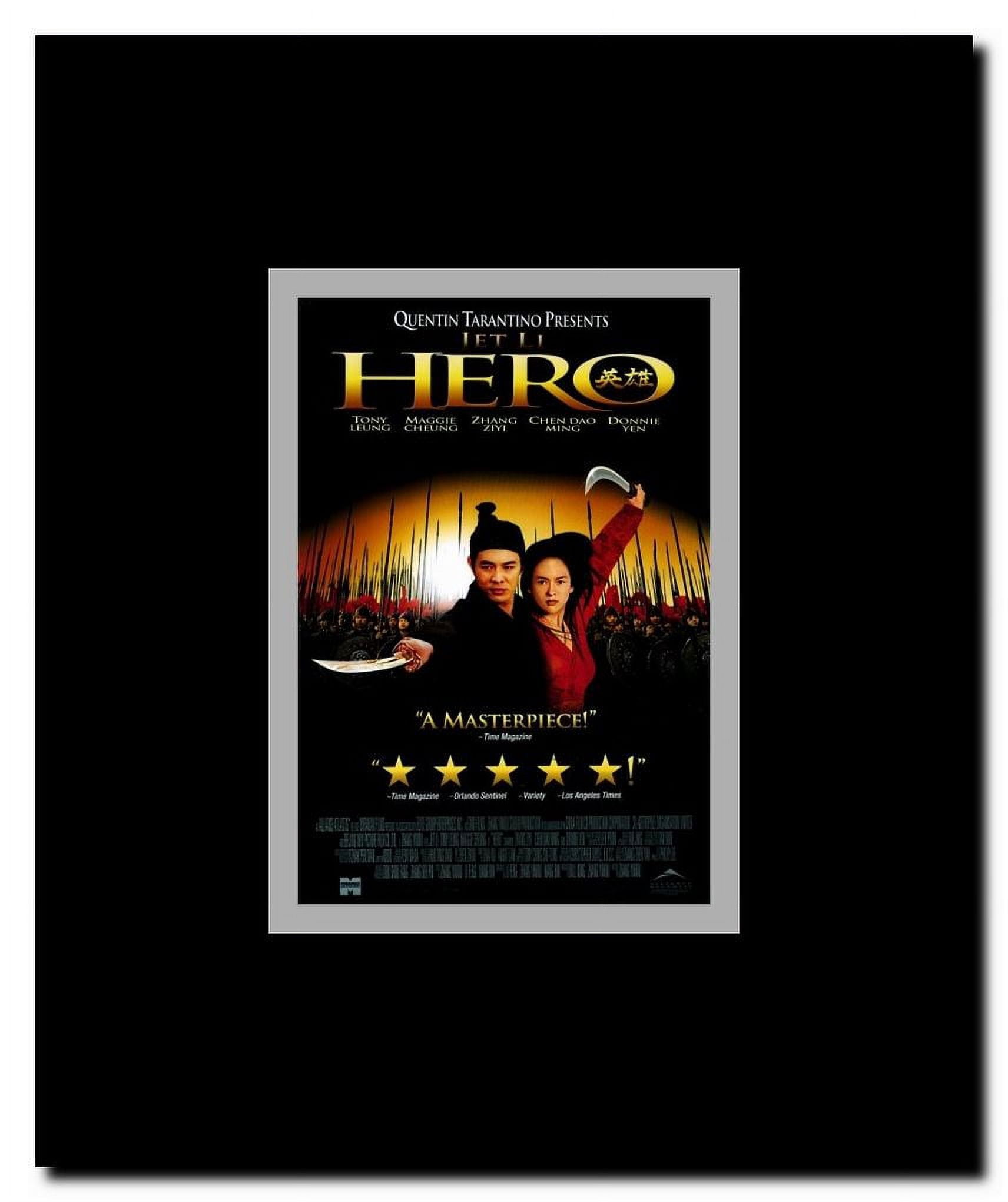 Hero Framed Movie Poster