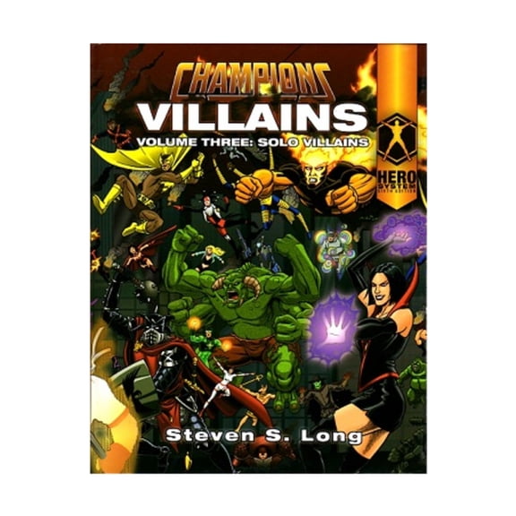 Hero Games Villains Volume #3 - Solo Villains New