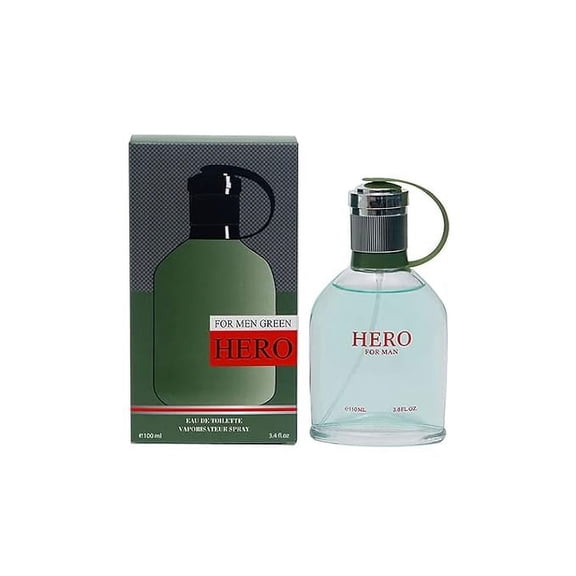 Hero Green Cologne for Men, 100 ml