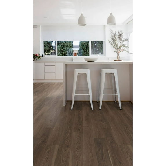 Hero HD Plus Natural Bevel, 7 in. x 48 in. Color Ashaway, Luxury Vinyl Plank Flooring (18.81 sq. ft. / Carton)