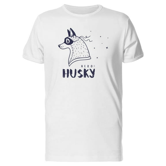 Hero Husky :) T-Shirt Men -Image by Shutterstock, Male x-Large