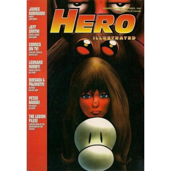 Hero Illustrated Issue #16 VF ; Warrior Comic Book