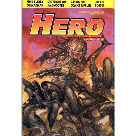 Hero Illustrated Issue #2 VF ; Warrior Comic Book