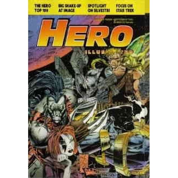 Hero Illustrated Issue #3 VF ; Warrior Comic Book