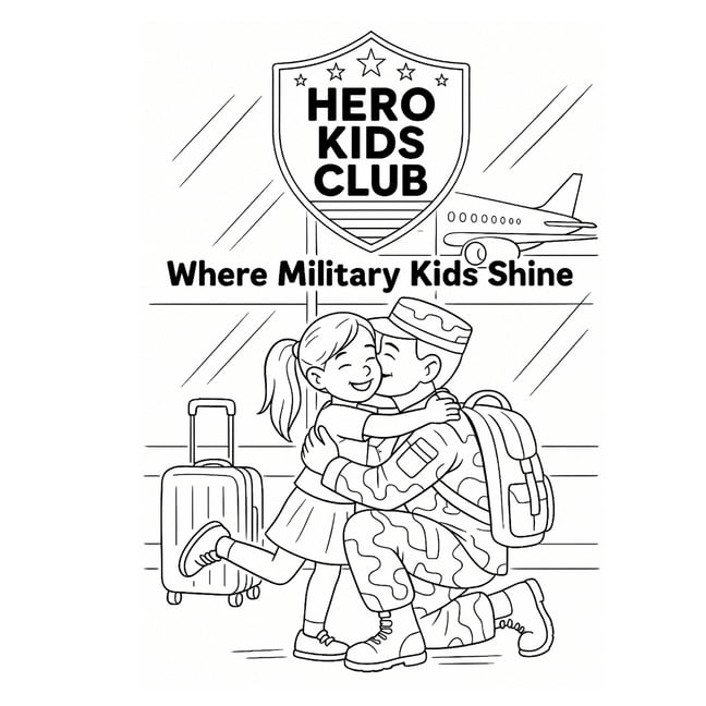 Hero Kids Club: Where Military Kids Shine, (Paperback)