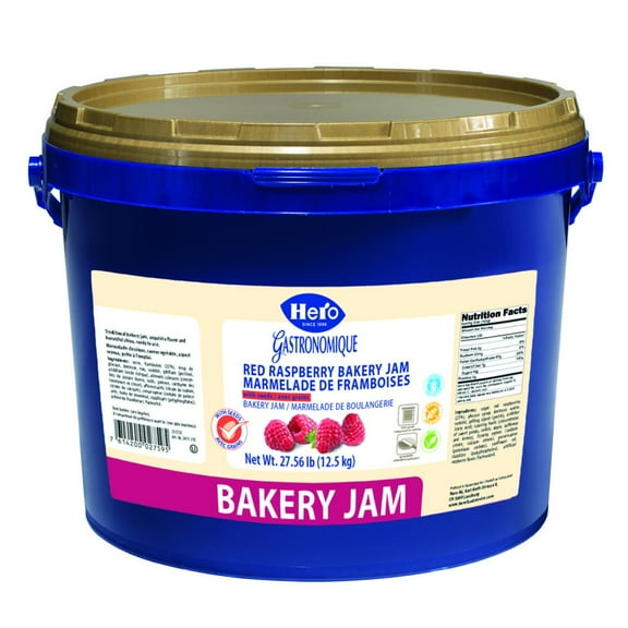 Hero Raspberry Marmalade with Seeds, 27.5 Pound -- 1 each.