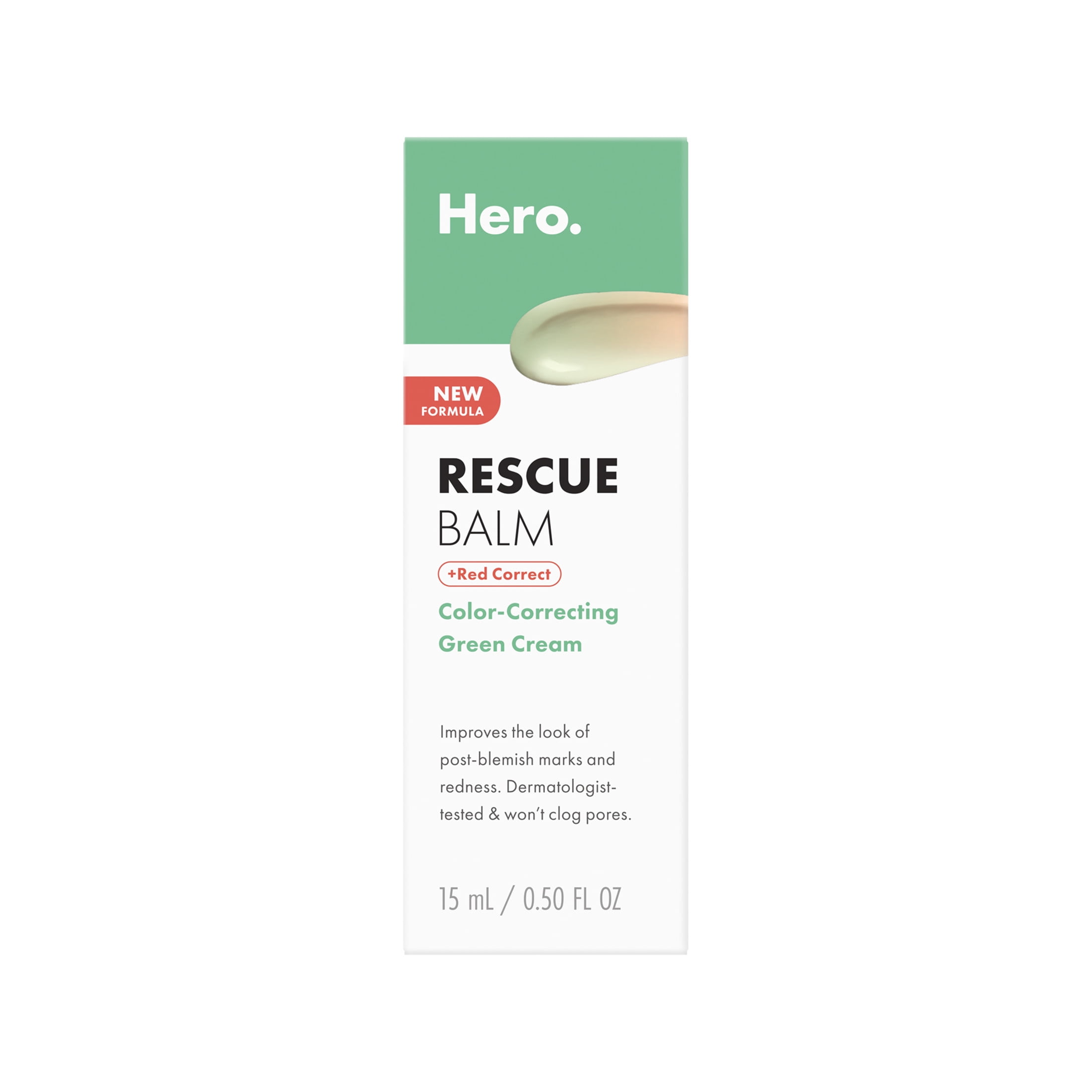 Hero Cosmetics Rescue Balm +Red Correct, 15ml