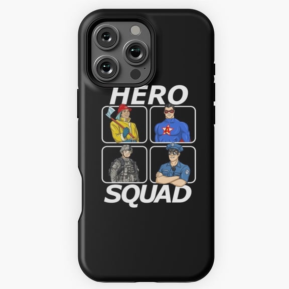 Hero Squad Super Hero Police Fire Phone Case for iPhone 16 15 14 13 12 11 Pro Max M5902076