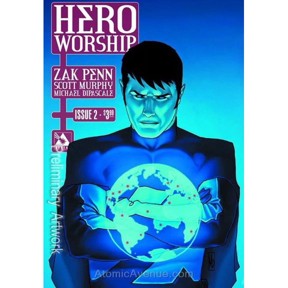 Hero Worship #2 VF ; Avatar Comic Book