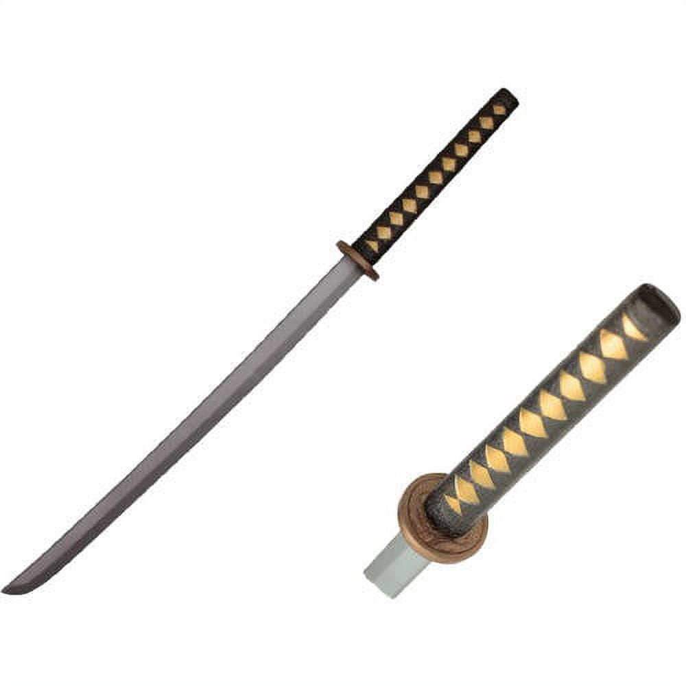 Hero's Edge Foam Katana with Gold/Black Handle, 43"
