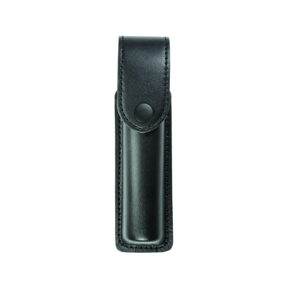 Hero's Pride AirTek Flashlight Case – Compact, Plain Finish, Brass Snap