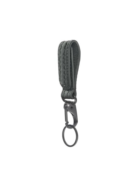 Hero’s Pride AirTek Leather Key Holder – Basket Weave Finish with Hidden Snap