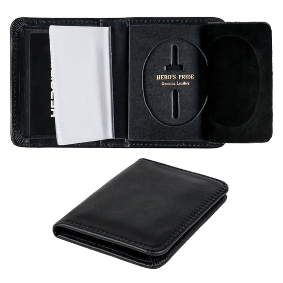 Hero’s Pride Deluxe Compact Bi-Fold ID Case – Oval Cutout