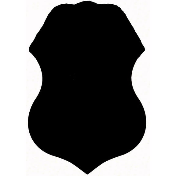 Hero's Pride Deluxe Teardrop Badge Holder with Recessed Cutout – Fits 2-1/8 x 3-1/8" Badge