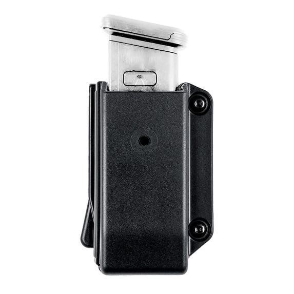 Hero’s Pride Edge Universal Fit Magazine Case – Adjustable Belt Clip, 9mm/.40 Double-Stack Compatible