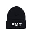 thumbnail image 1 of Hero’s Pride Embroidered Watch Cap, EMT, Black/White, One Size, 1 of 4