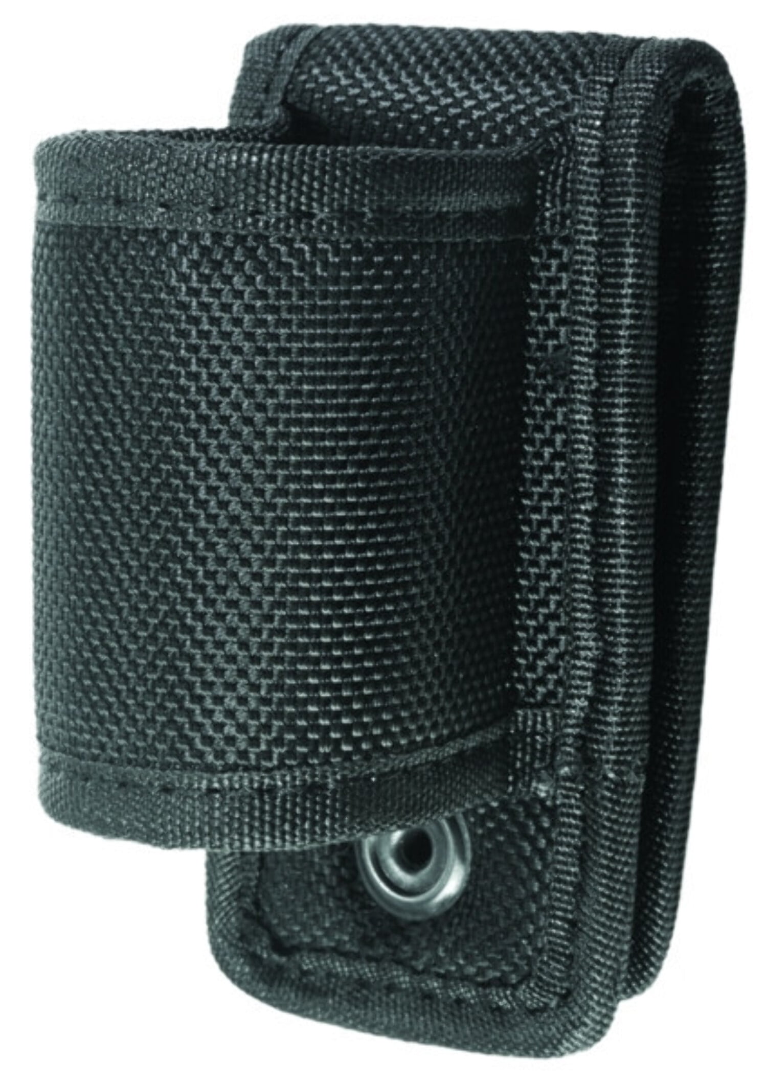 Hero's Pride Ballistic Flashlight Holder – Open Top & Bottom, Large, Molded Design, Fits Belt up to 2.25"