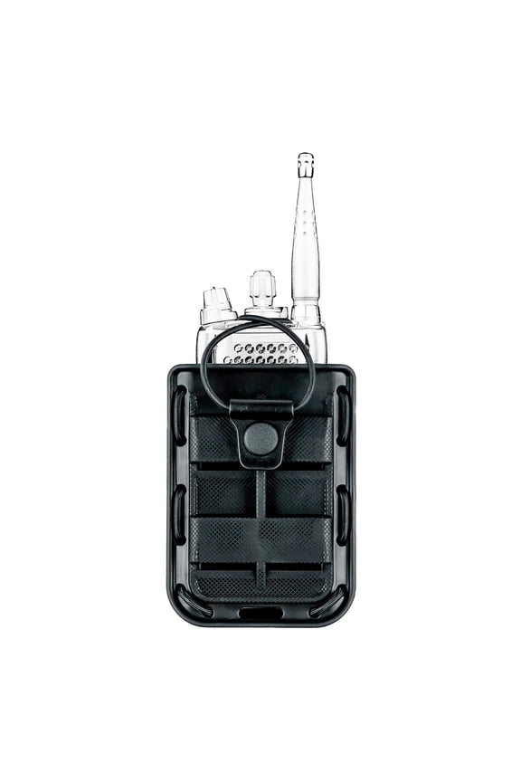 Heros Pride Flex Duty Universal Radio Holder Fits Most Two-Way Radios, MOLLE & Belt Compatible