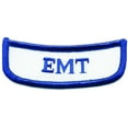 thumbnail image 1 of Hero’s Pride Georgia Rocker Patch – EMT, White/Royal Blue, 2-5/8" x 1", Hook Backing, 1 of 4