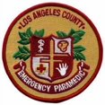 thumbnail image 1 of Hero’s Pride L.A. County Emergency Paramedic Patch – c Circular, Hook Back, 1 of 4