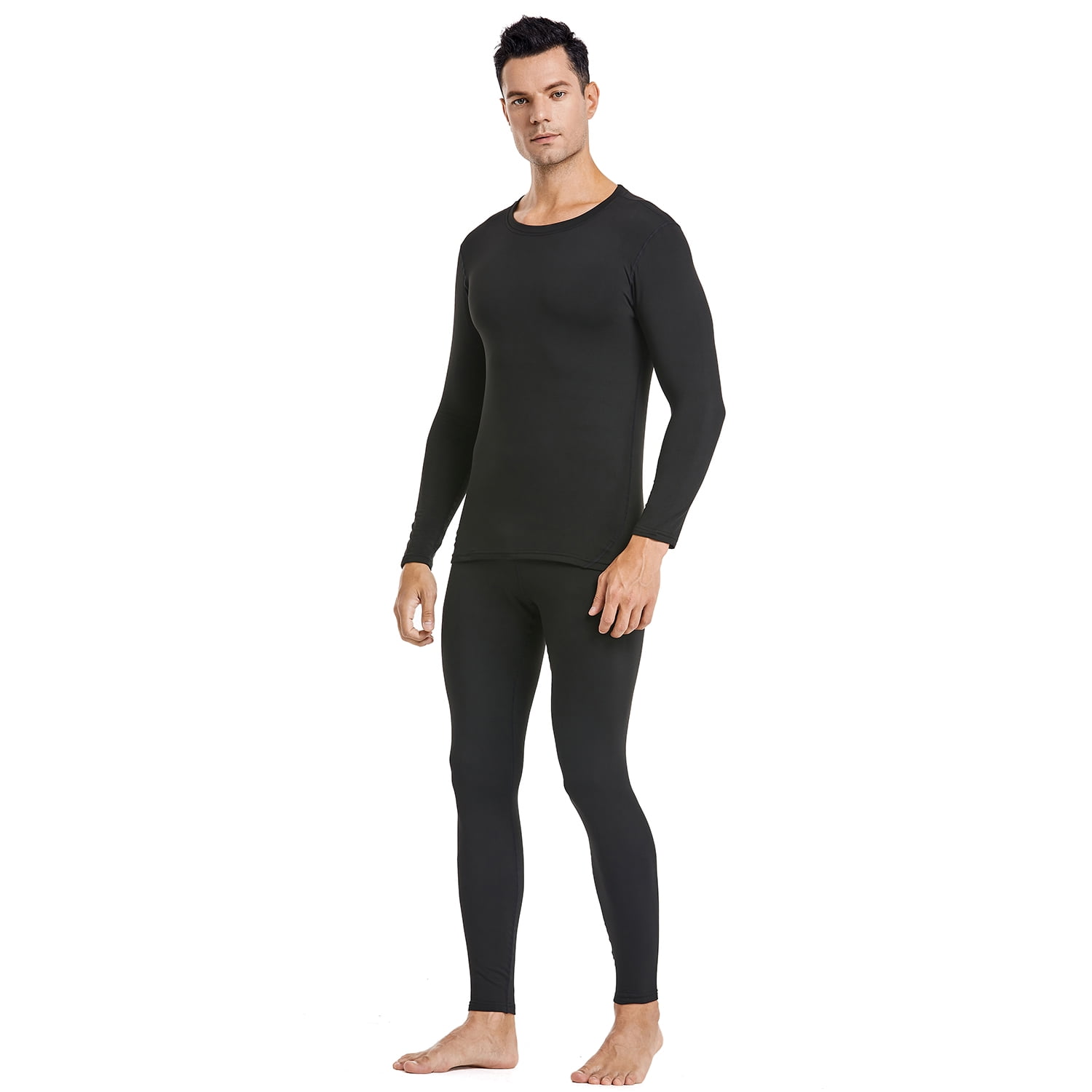 HeroBiker Men's Winter Thermal Top and Bottom