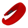 thumbnail image 1 of HeroNeo 11 Colors Women Padded Wide Sponge Headband Glitter Velvet Sweet Candy Color Hai, 1 of 19