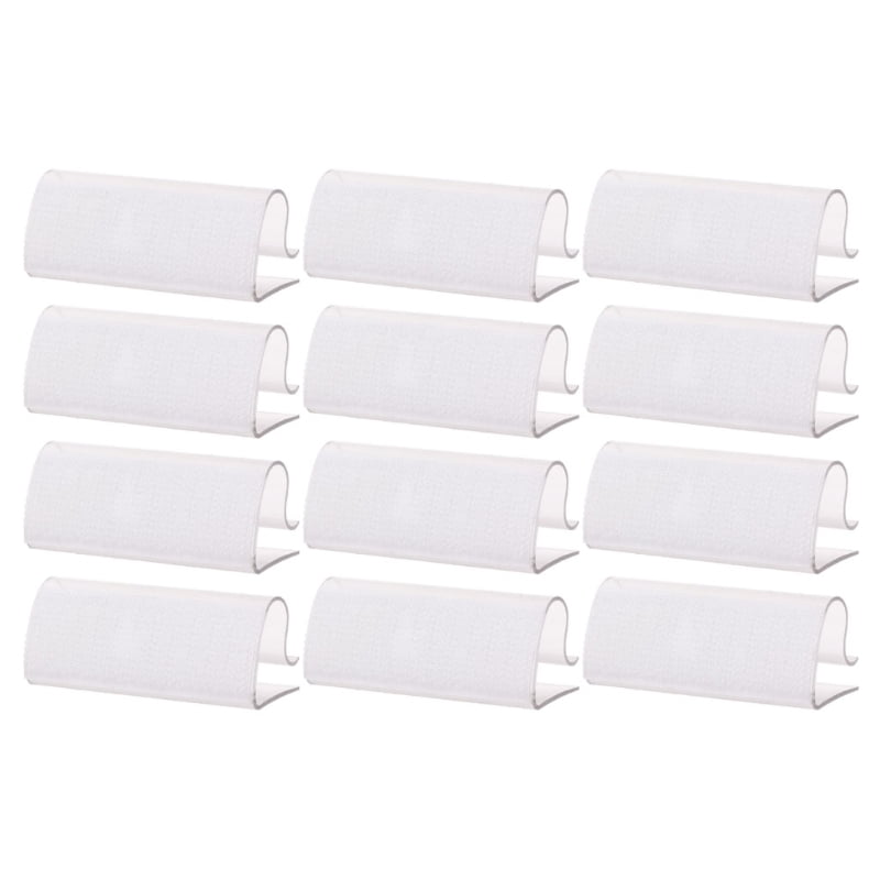 HeroNeo 12Pcs Camping Picnic Party Plastic Table Cloth Cover Skirt