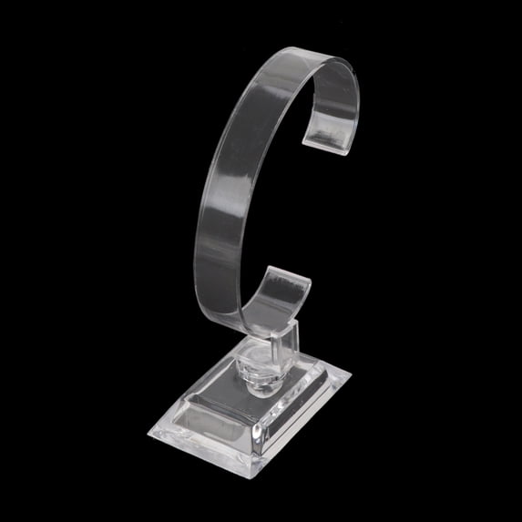 HeroNeo 1Pc Clear Acrylic Bracelet Watch Display Holder Stand Rack Retail Shop Showcase