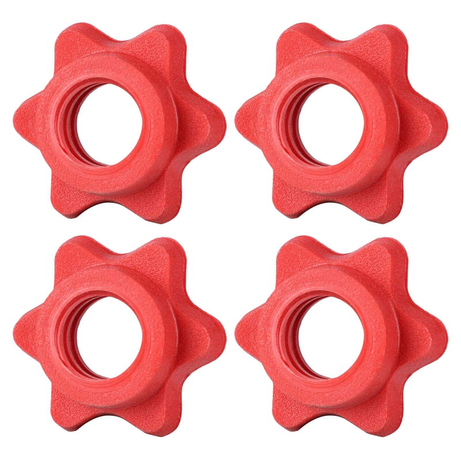 HeroNeo 4Pcs/set Spinlock Collars AntiSlip SpinLock Collar Hex Nuts