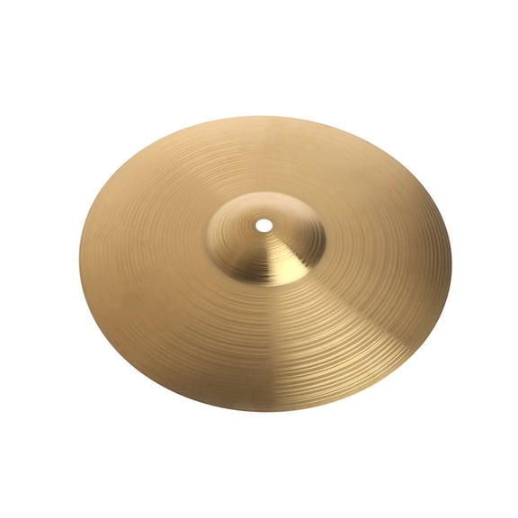 HeroNeo 8/10/12 Inch Size Optional Brass Splash Crash Cymbal Drum for Percussion Instruments Beginners Professional Performance