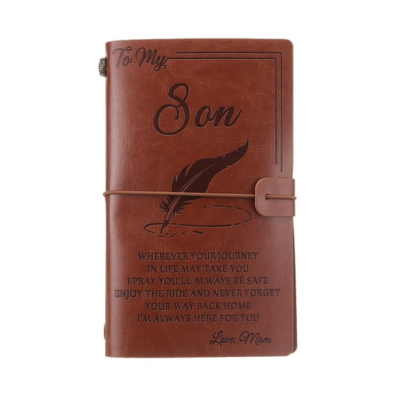 HeroNeo Advanced Elegant Handcrafted Diary Notebook Engraved Leather Journal Message