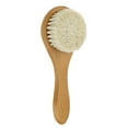 thumbnail image 1 of HeroNeo Baby Hair Brush Wooden Handle Baby Round Hair Brush Natural Soft Bristle Cradle Caps Brush for Toddler Newborn Infant, 1 of 11