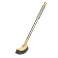 thumbnail image 1 of HeroNeo Bathroom Toilet Bowl Brush with Long Handle Wall Hanging Curved Cleaner Scrubber, 1 of 13