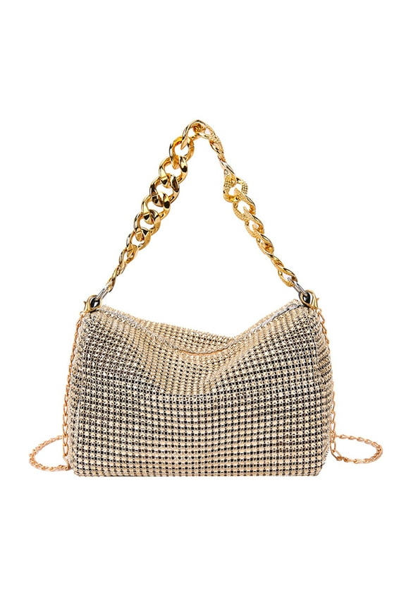 Beautiful Underarm Bag Glitter for Rhinestone Crossbody Bag Shoulder Bag Evening Bag Handbag for Masquerades Party