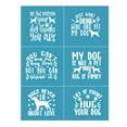 thumbnail image 1 of HeroNeo DOG LOVE Self Adhesive Silk Screen Printing Stencil Mesh Transfers, 1 of 13