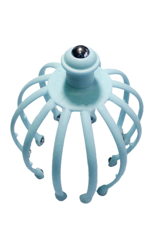 Head Scalp Massagers Beads Fingers Scratcher for Deep Relaxation Hair Stimulation and Stress Relief