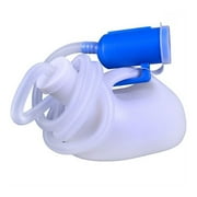 HeroNeo Men Reusable Pee Jug Male Urine Bottle Tube with Lid Portable Thicken Mens Pot