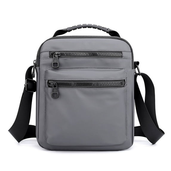 HeroNeo Men's Shoulder Bag Business Crossbody Bags for Men Vintage Multi-function Messenger Purse with Adjustable Strap