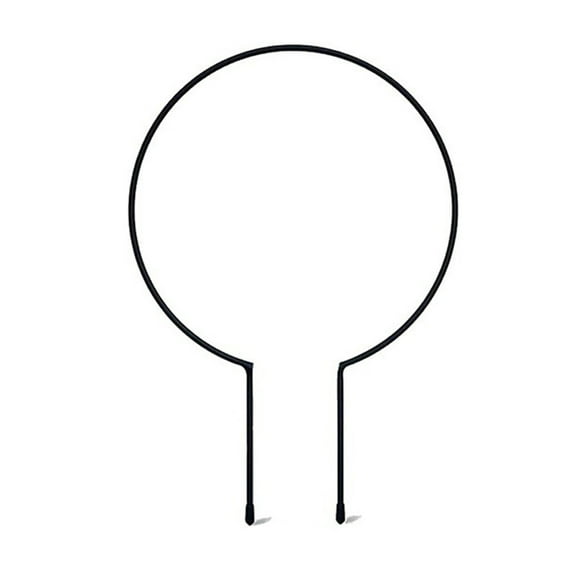 HeroNeo Metal Iron Round Heart Shaped Garden Plant Support Stake Stand for DIY Potted Climbing Plants Flower Vegetables Vine Rack
