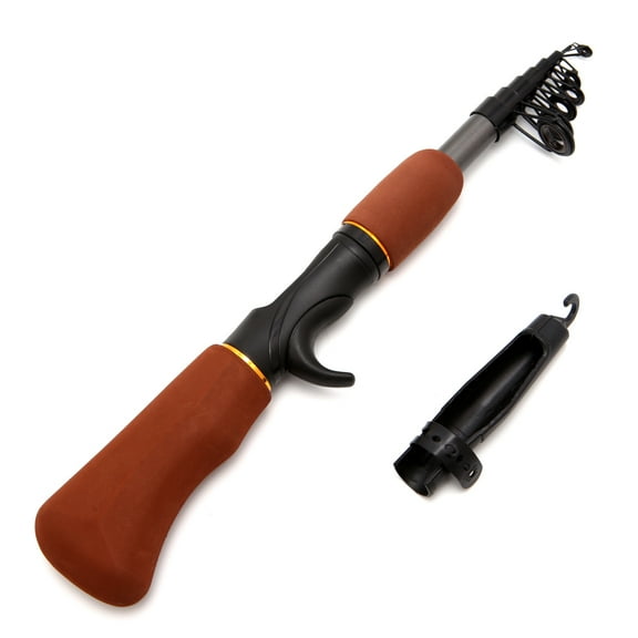 HeroNeo NEW Portable Carbon Fiber Telescope Fishing Rod Travel Sea Rock Spinning Pole