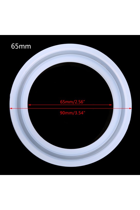 Silicone Bracelet Mold Resin Casting Mold Round Jewelry Mold Bangle Bracelet Mold for Jewelry Making DIY Crafts 6 Sizes