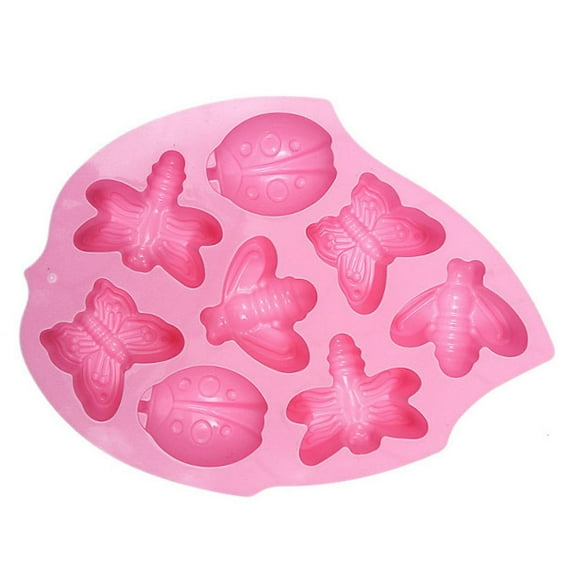 HeroNeo Silicone Moulds Insect Shape Chocolate Mould Reusable Baking Fondant Cake Molds