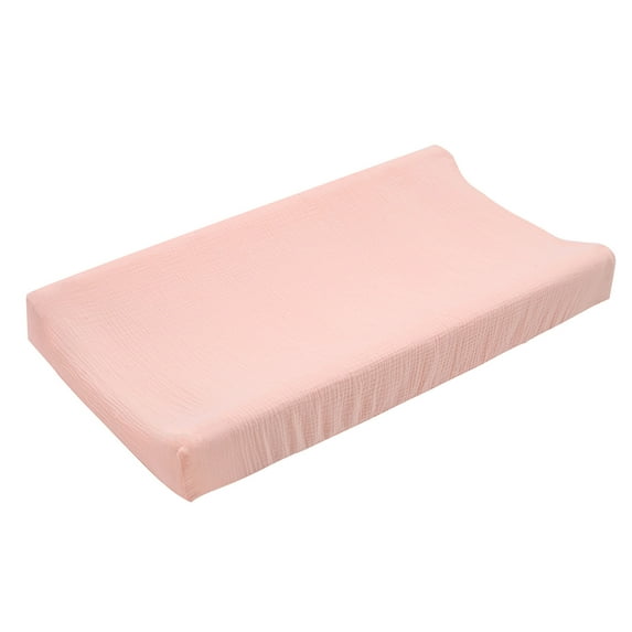 HeroNeo Solid Color Diaper Changing Pad Cover Newborn Breathable Muslin Changing Pad Removable Cover for Baby Shower Gift