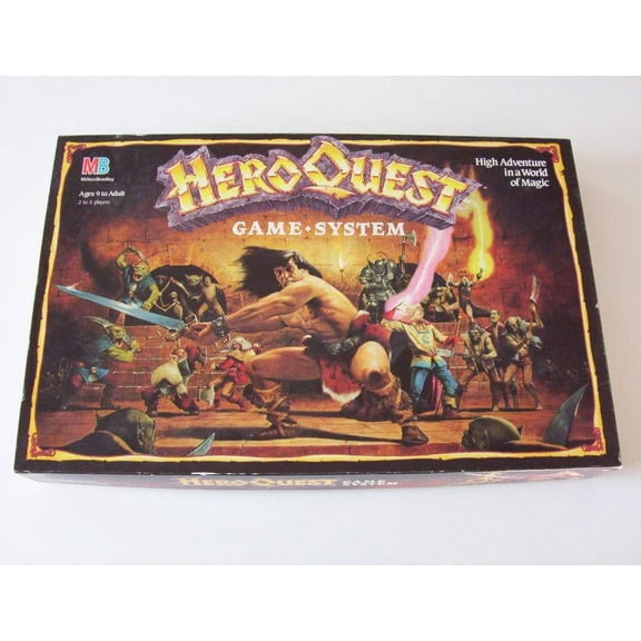 HeroQuest Board Game 1989