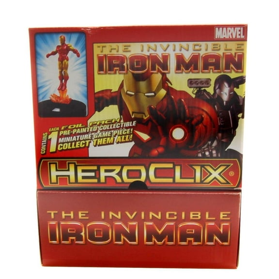 Heroclix Marvel Invincible Iron Man Gravity Feed Figure Blind Pack