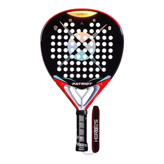 Heroe's Brand Italia PATRIOT HYPER 2025 Padel Racket 3K Carbon & Y-Frame Stability